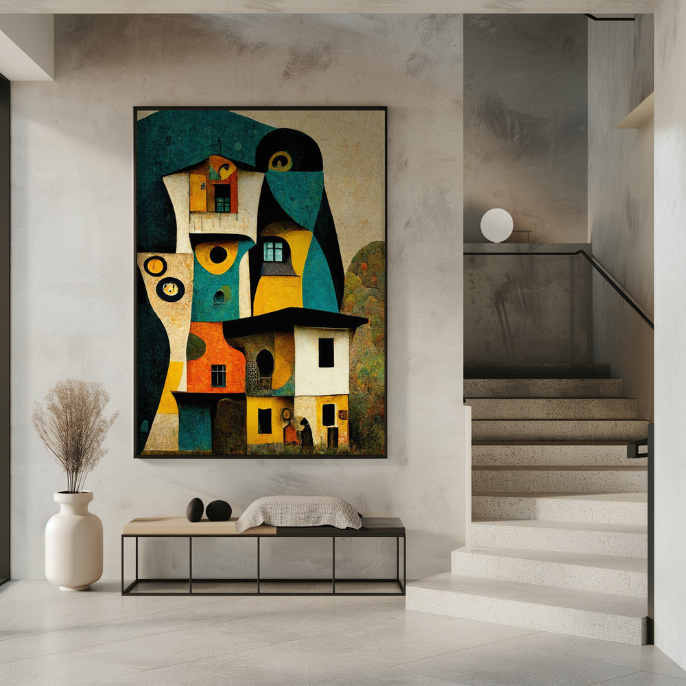 Whimsical Dwellings | Poster