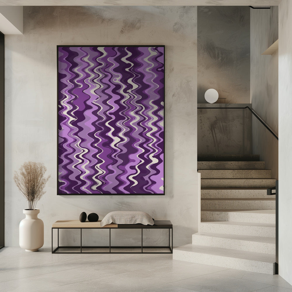 Lavender Waves | Poster