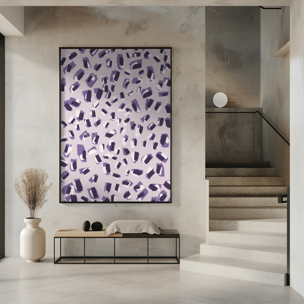 Violet Confetti | Poster