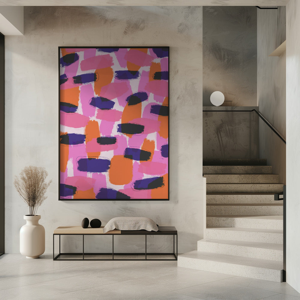 Vibrant Brushstrokes | Poster