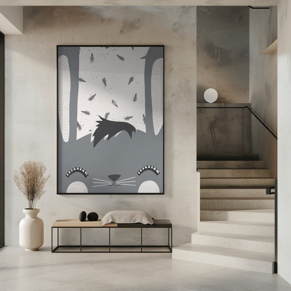 Whiskered Serenity | Poster