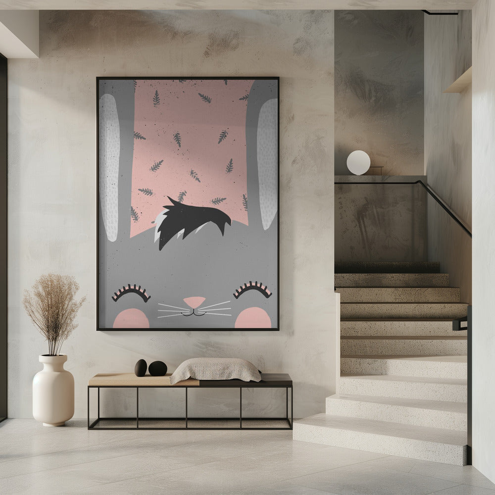 Whimsical Bunny Bliss | Poster