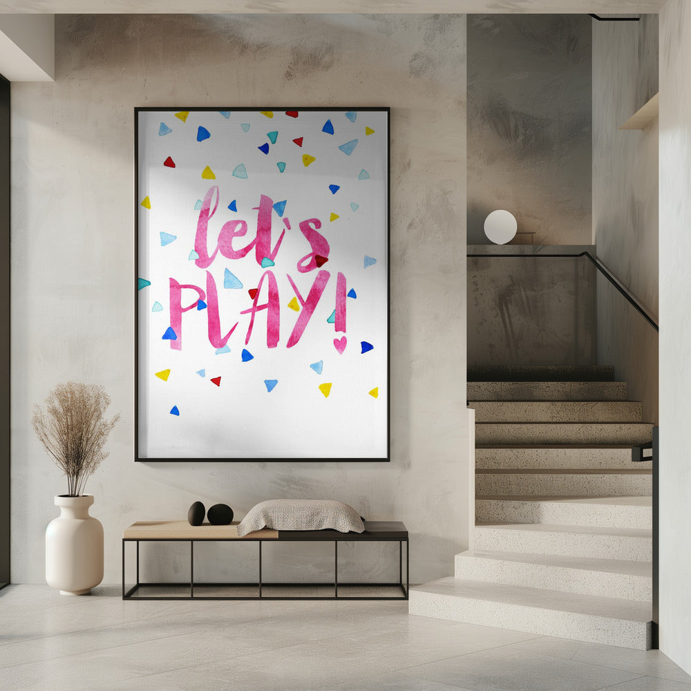 Playful Confetti Burst | Poster