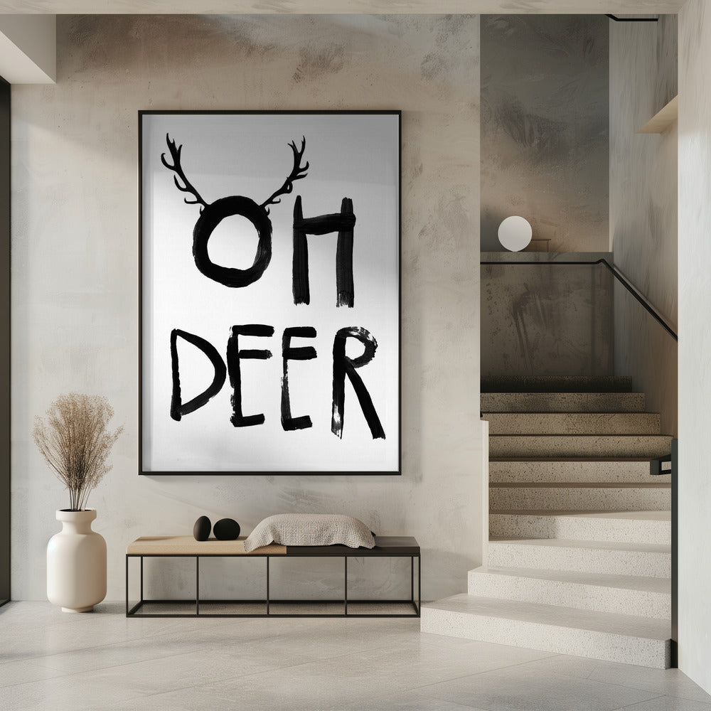 Antler Whimsy | Poster