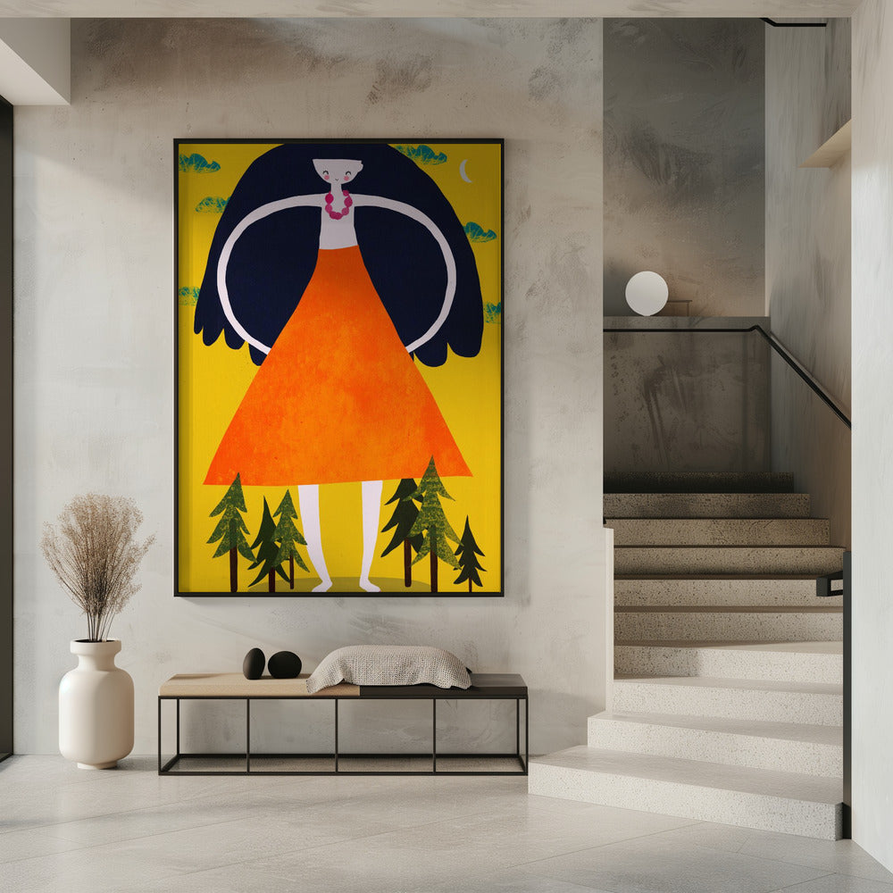 Giantess in the Woods | Poster