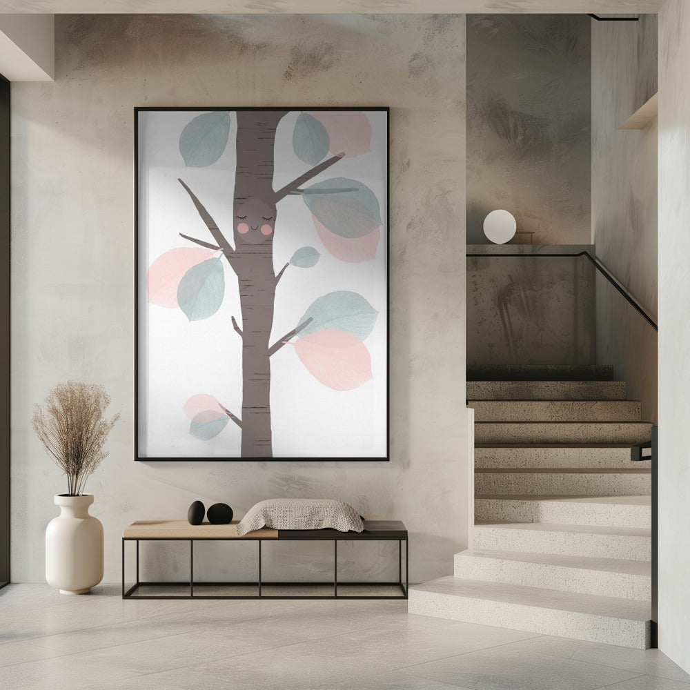 Whimsical Tree Hug | Poster