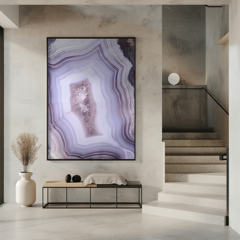 Purple Agate | Poster
