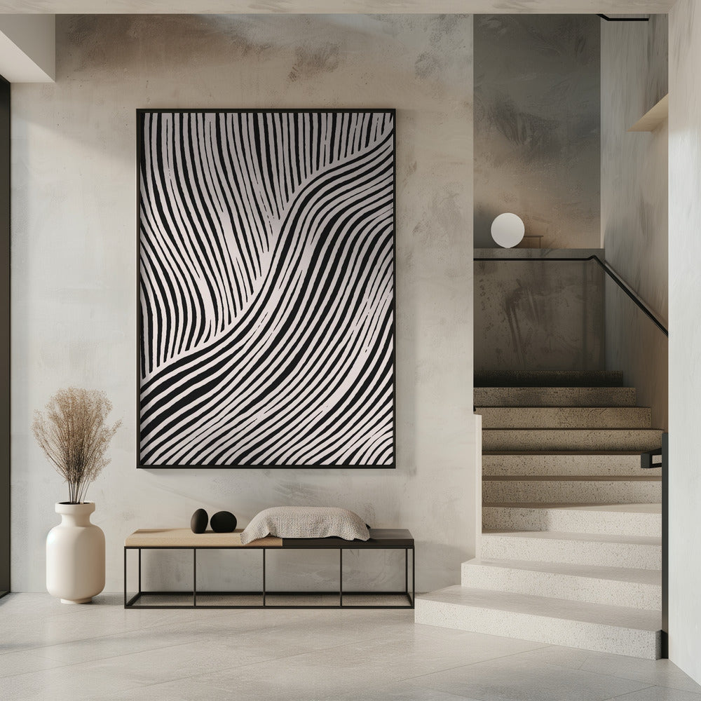 Flowing Stripes | Poster