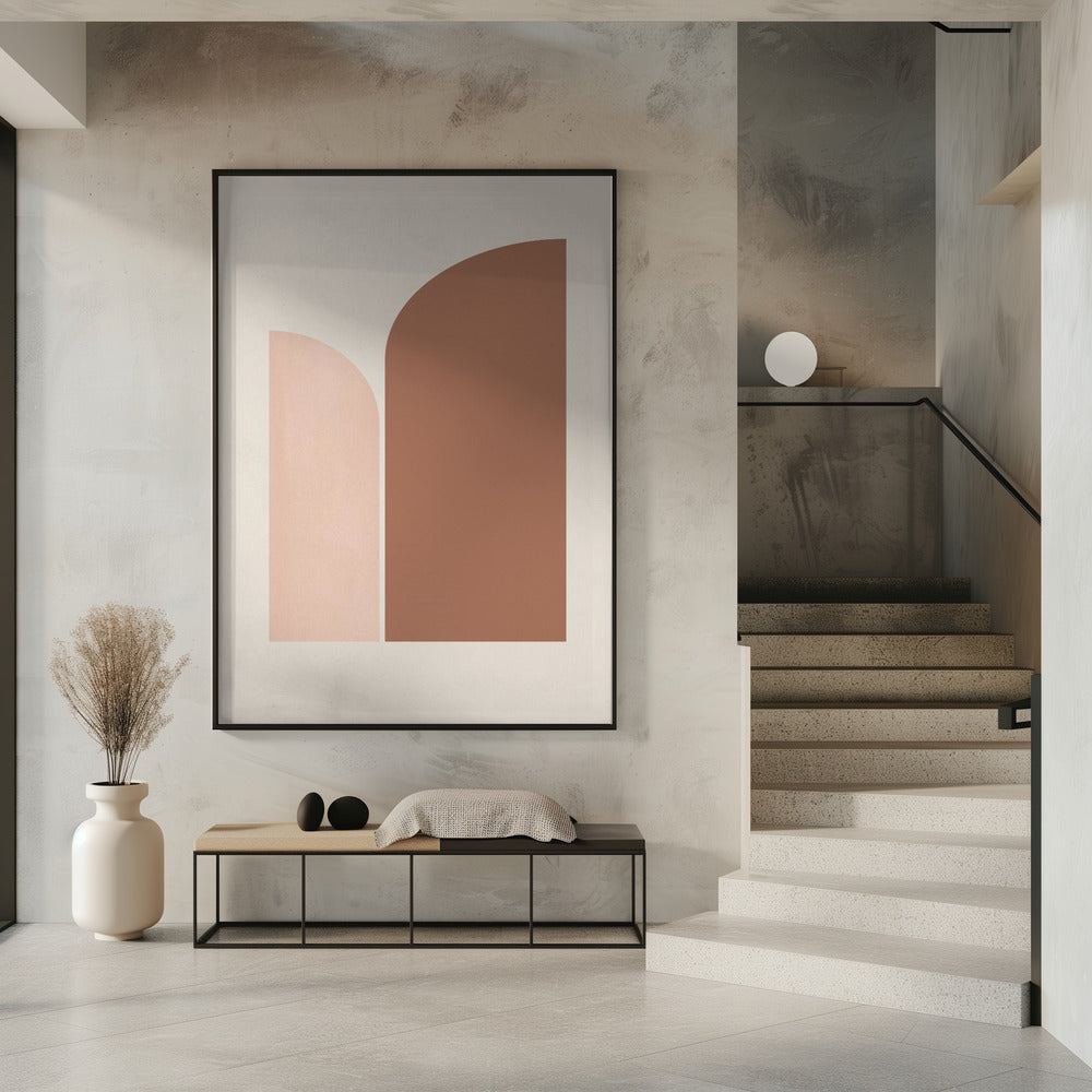 Retro Geometric | Poster