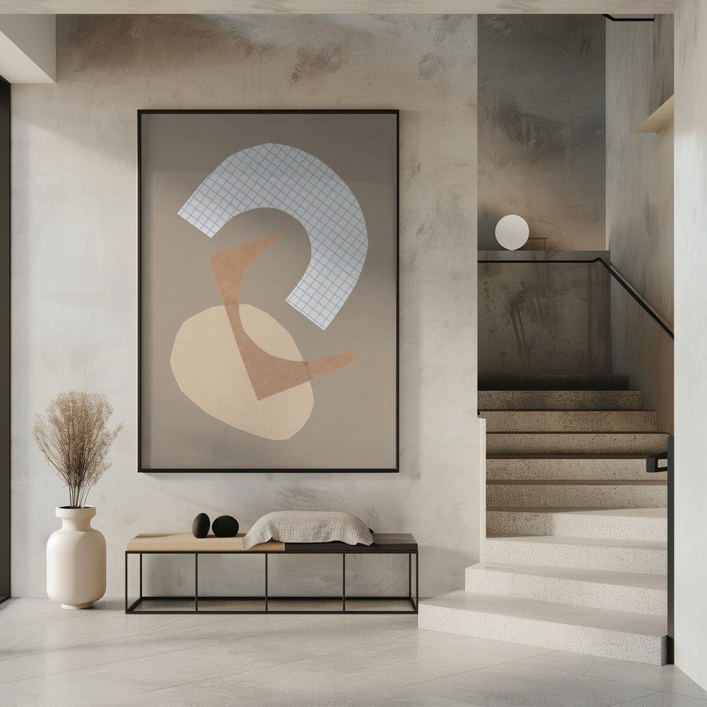 Three shapes #1 | Poster