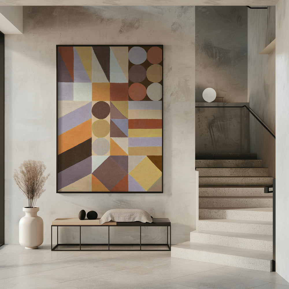 Geometric Shapes &amp; Colors #1 | Poster
