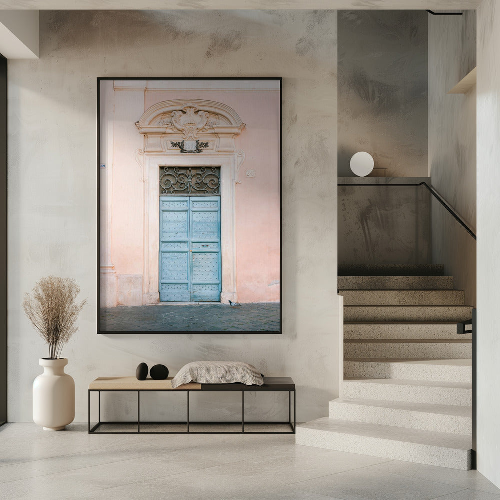 Pastel Trastevere - Rome Italy travel photography | Poster