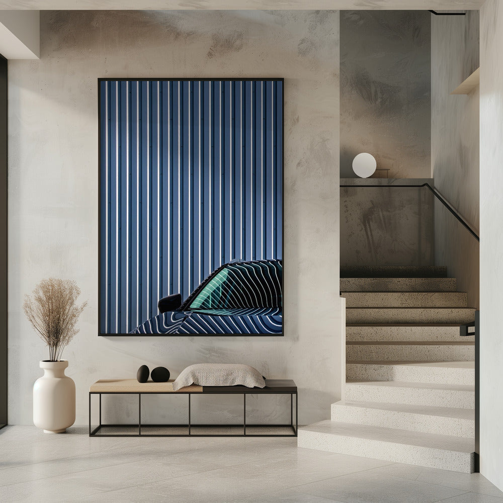 Car &amp; Wall | Poster