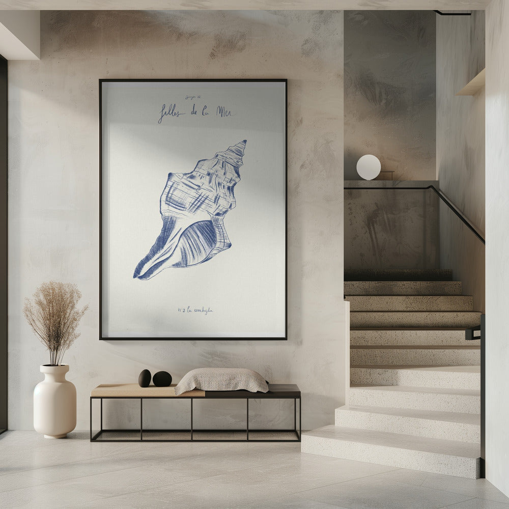 Filles de la mer n.2 - La conchiglia | Poster