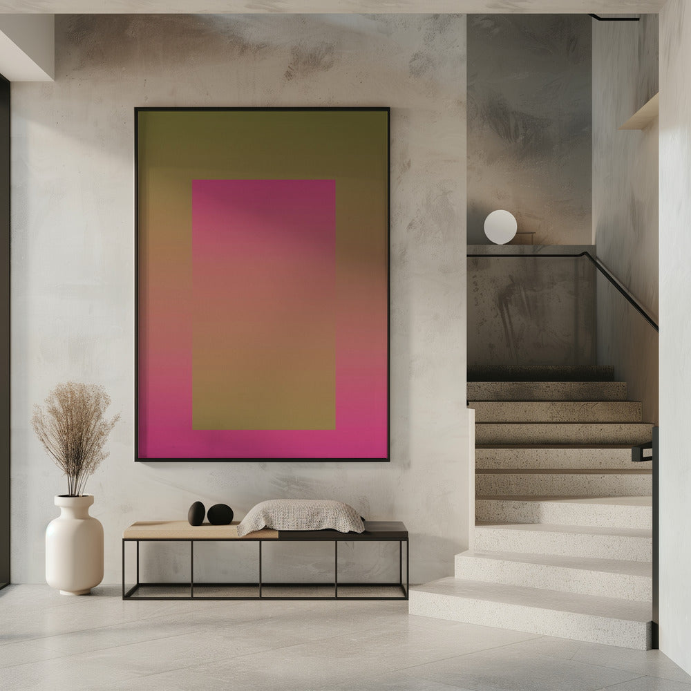 Bold Pink Portal | Poster