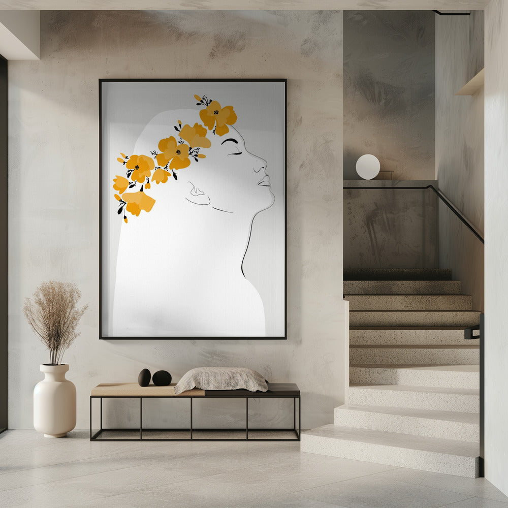 Floal Orly portrait | Poster