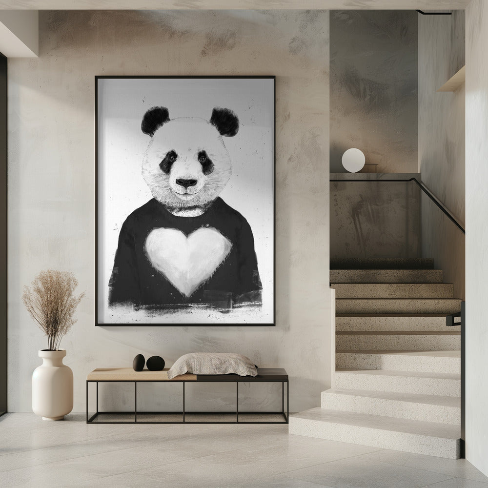 Lovely Panda | Poster