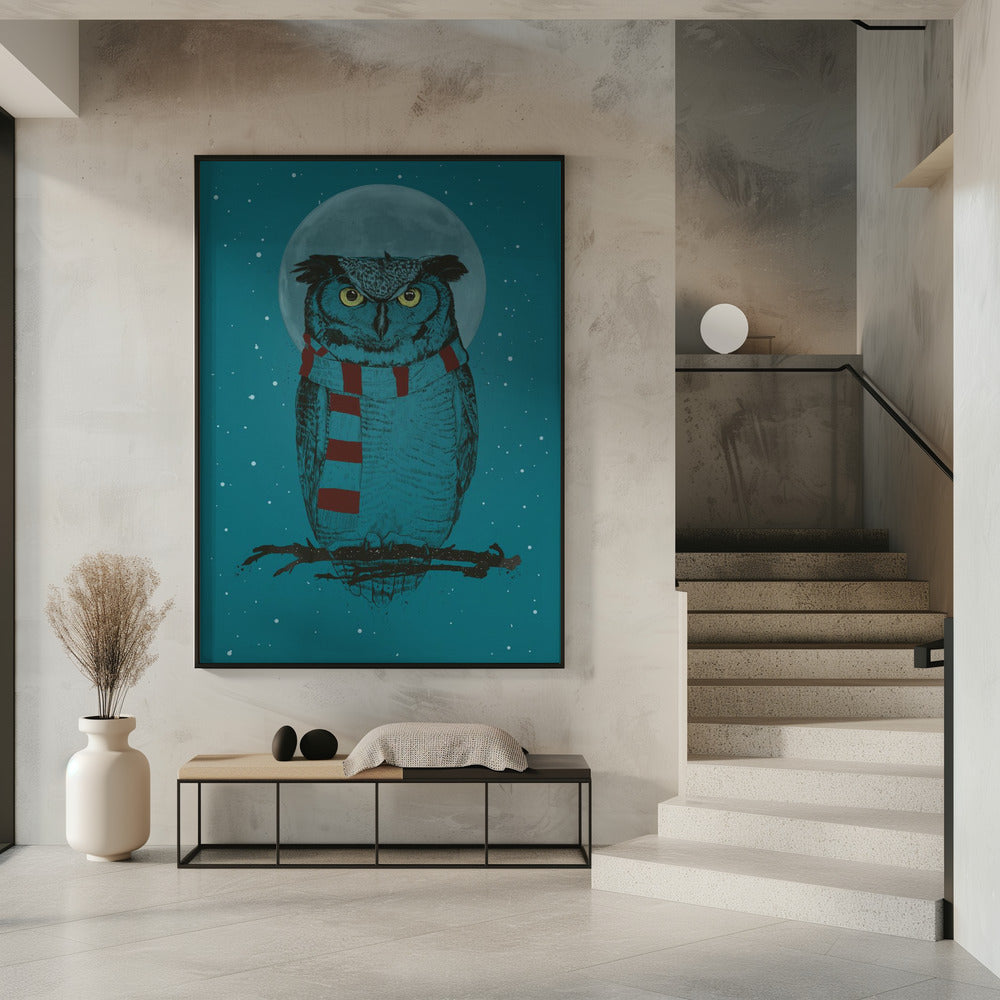Winter owl | Poster