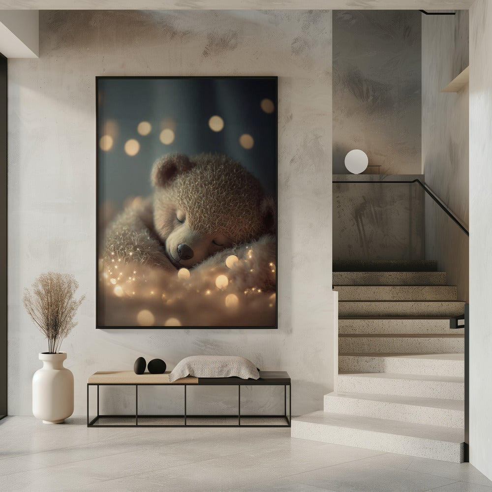Dreamy Bear Snooze | Poster
