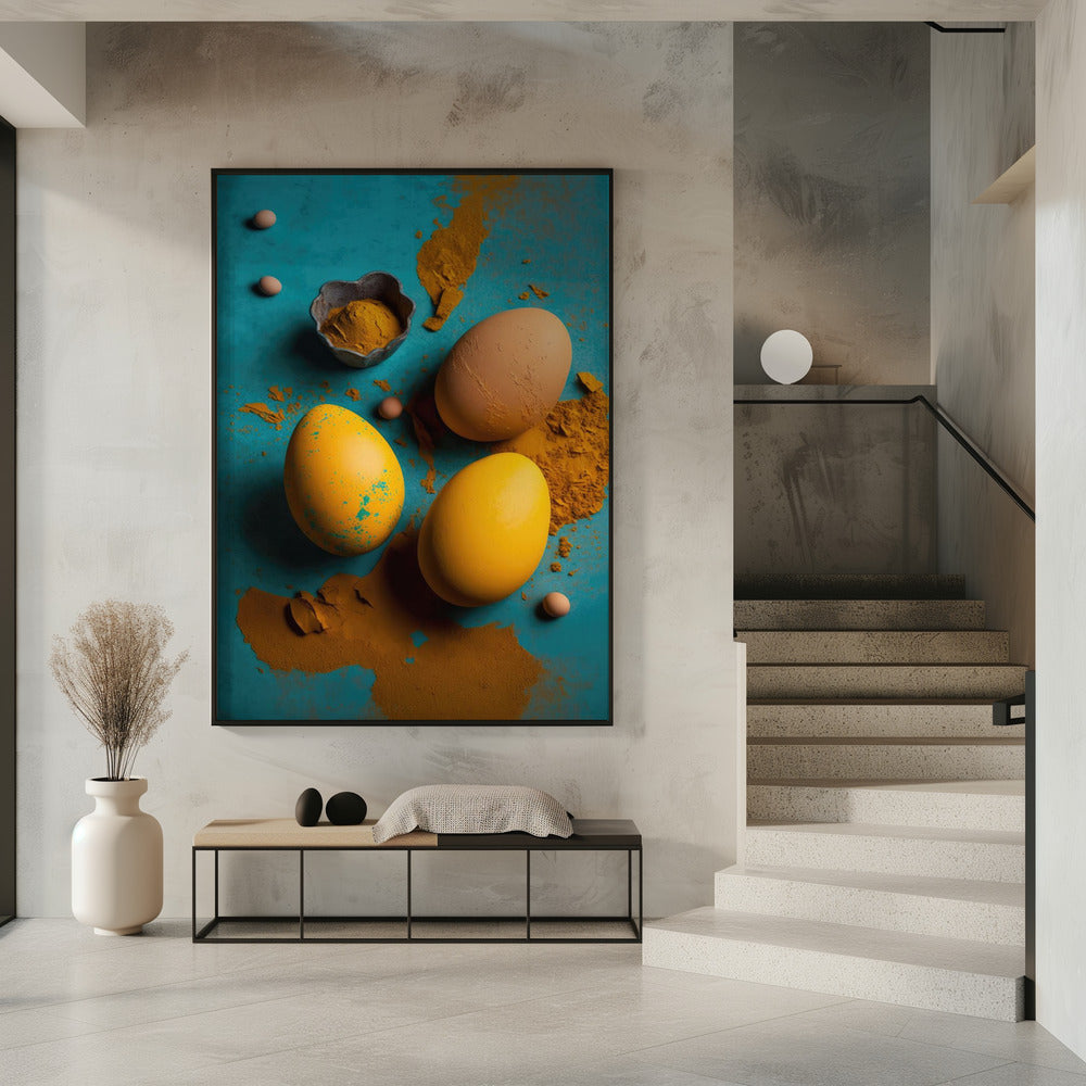 Golden Hue Mirage | Poster