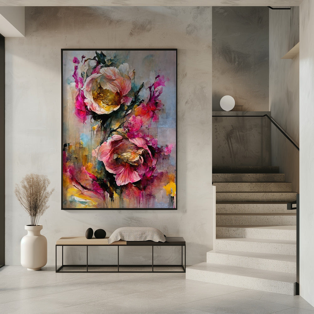 Vivid Bloom Fusion | Poster