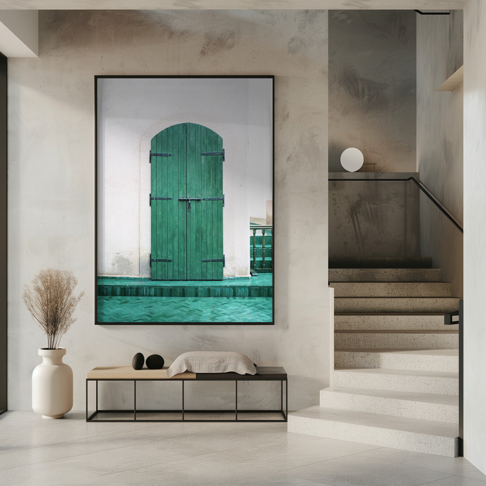 Marrakesh Green Door | Poster