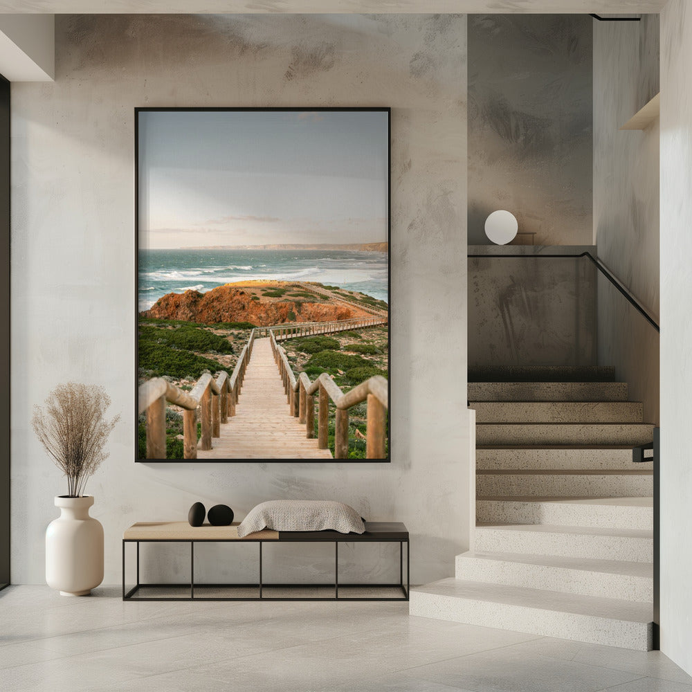 Walkway into the Algarve | Poster