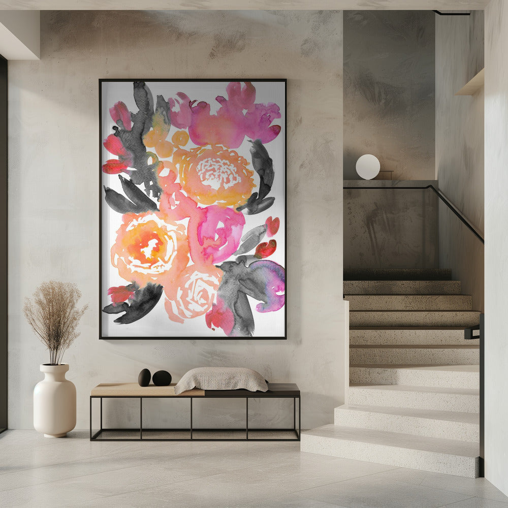 Olympe florals II | Poster