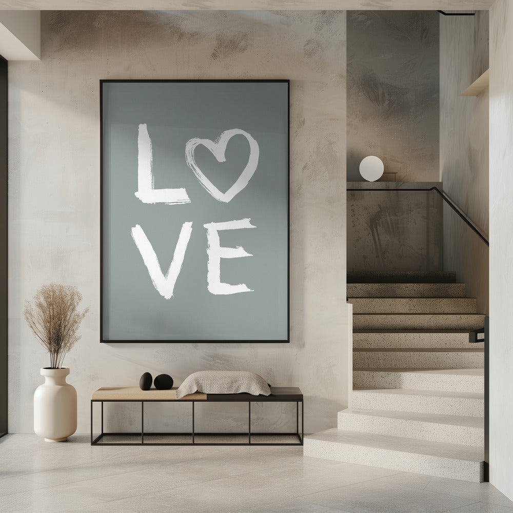 LOVE Toothy Green | Poster