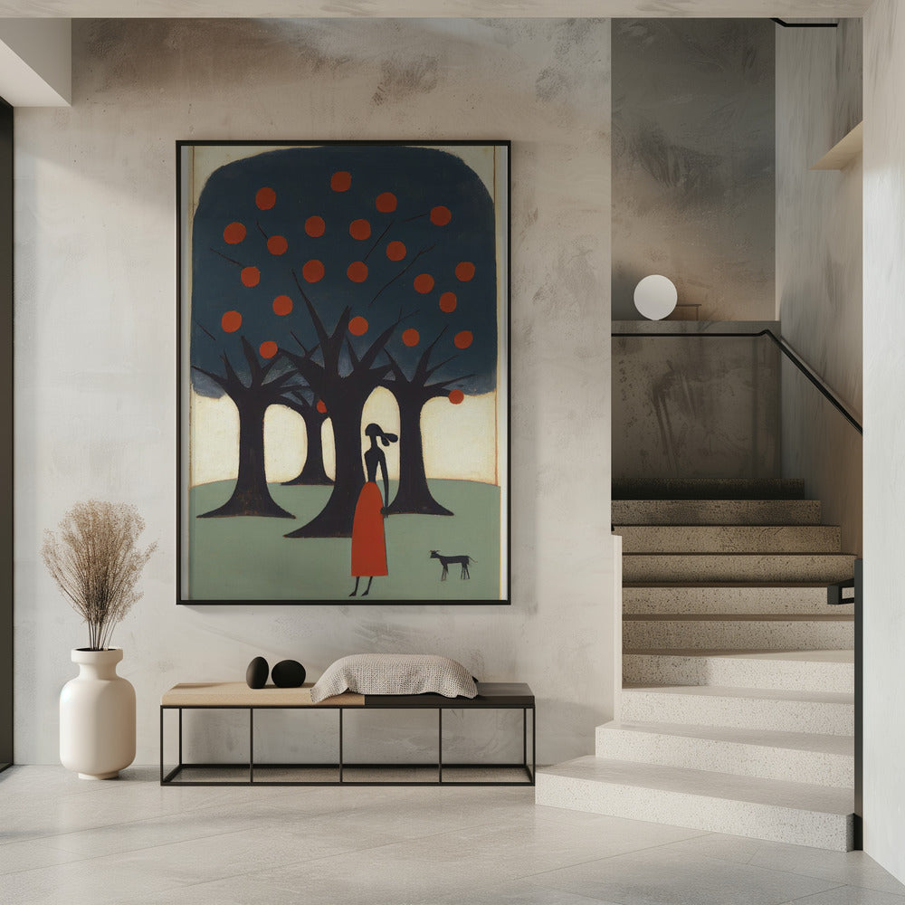 Dreamy Orchard Stroll | Poster