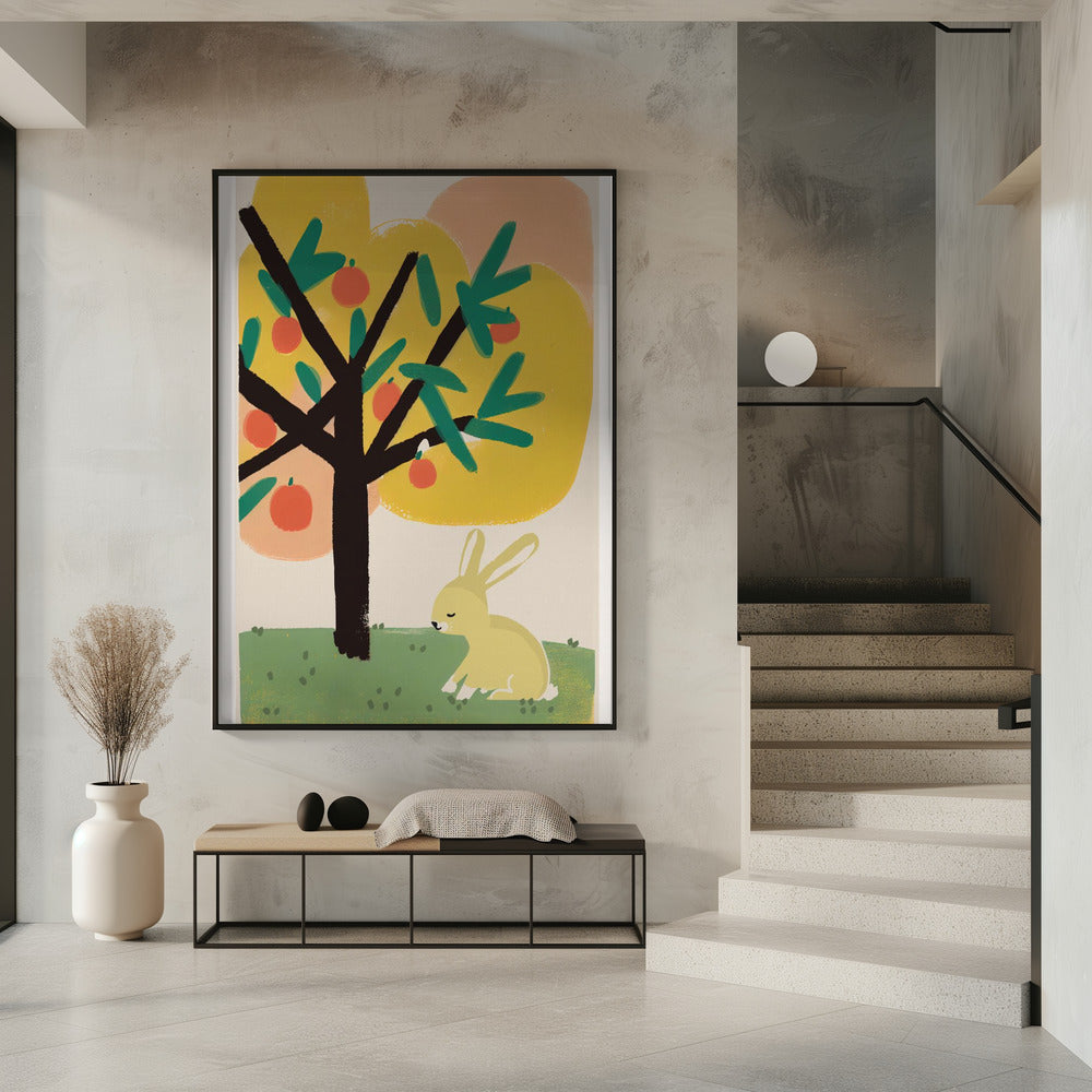 Dreaming Under Tree | Poster