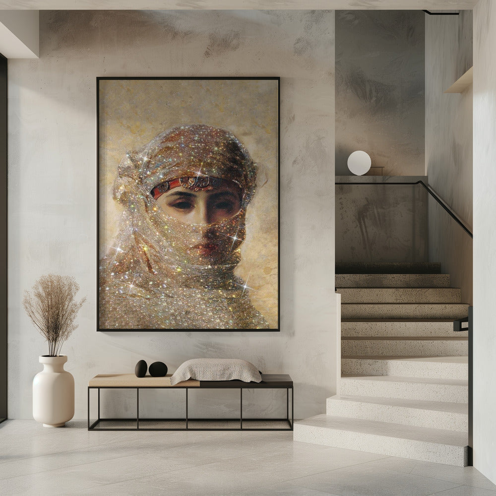 Glittered Beauty | Poster