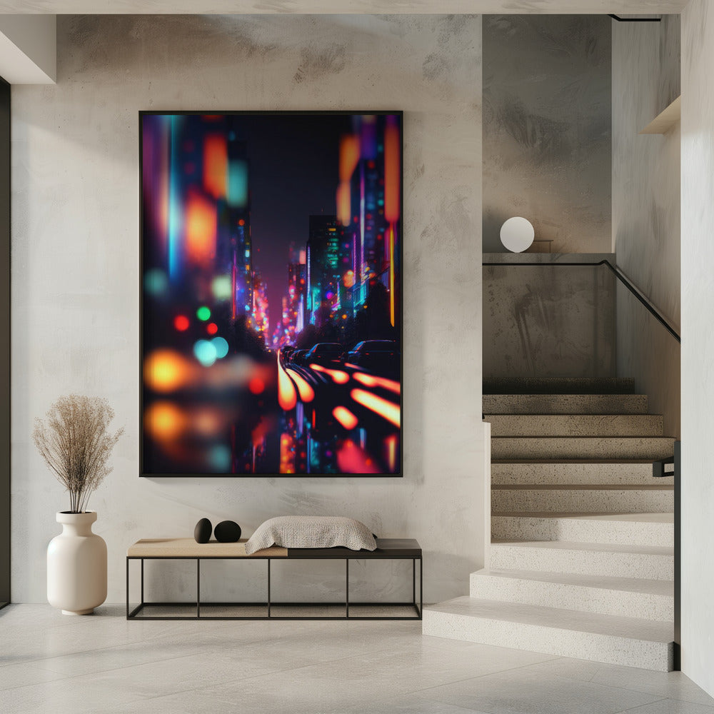 Neon Dreamscape | Poster