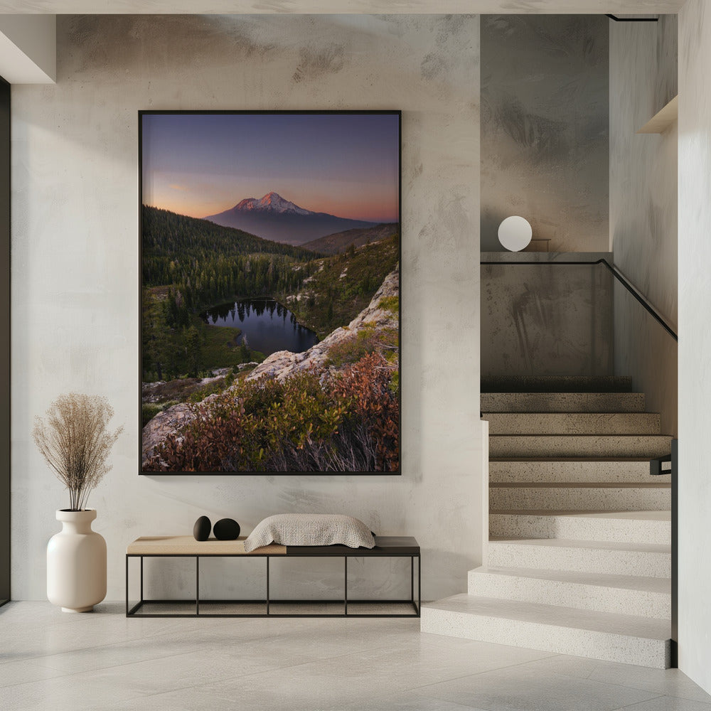 Heart Lake vertical | Poster