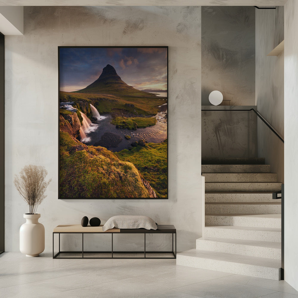 Good Morning Iceland vertical | Poster