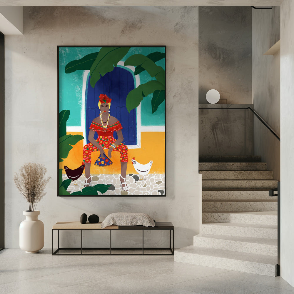 Femm au cigare | Poster