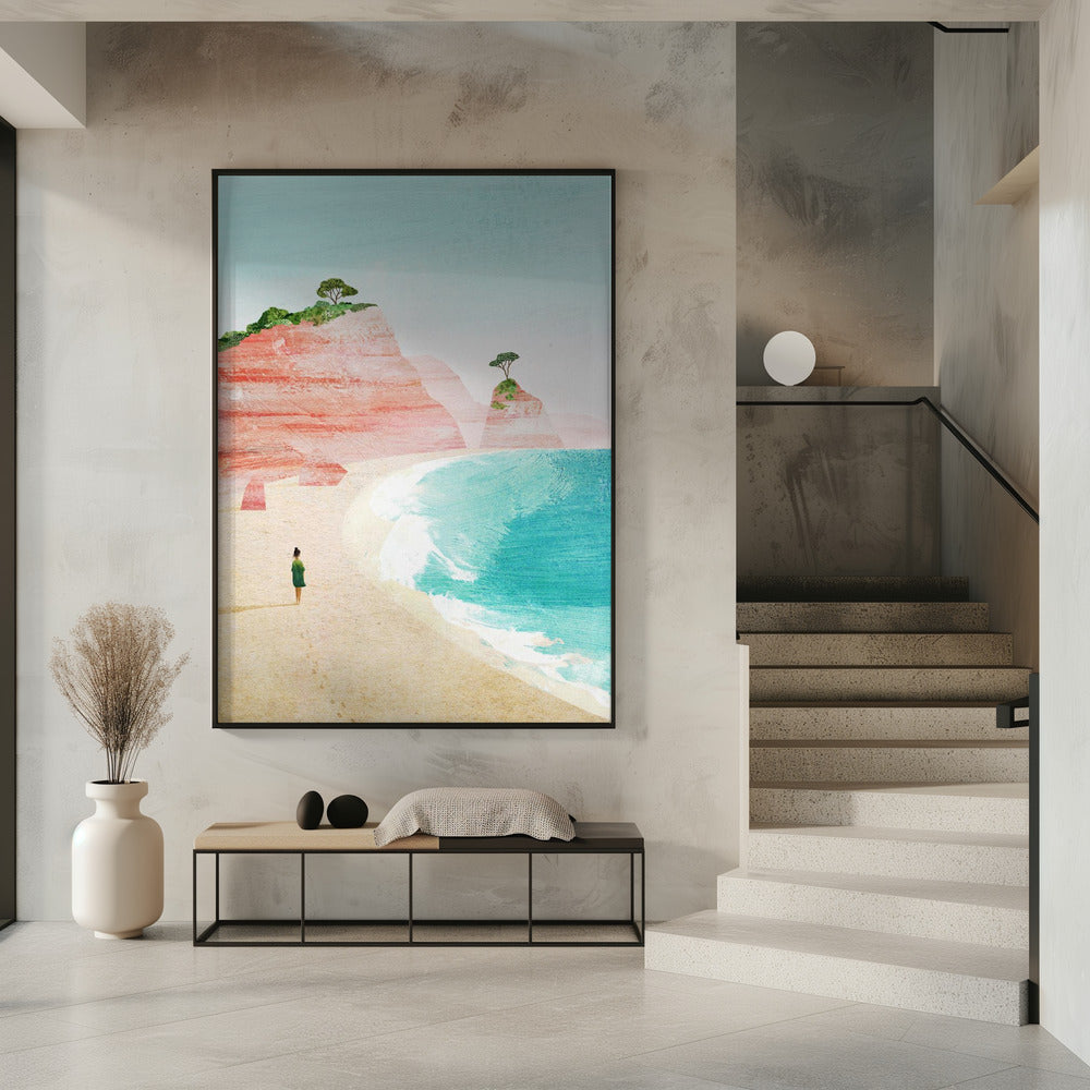 Beach Girl iv | Poster