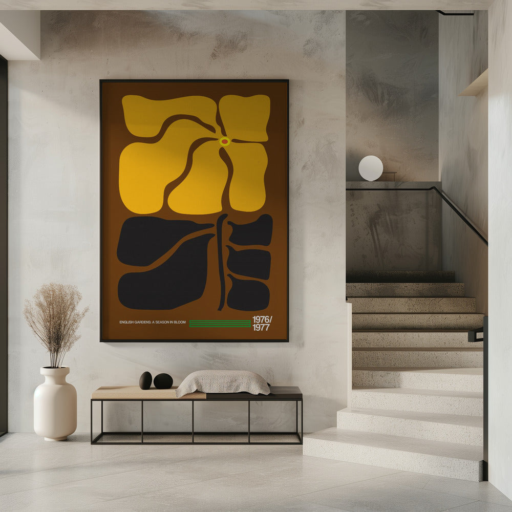 English Gardens Brown | Poster