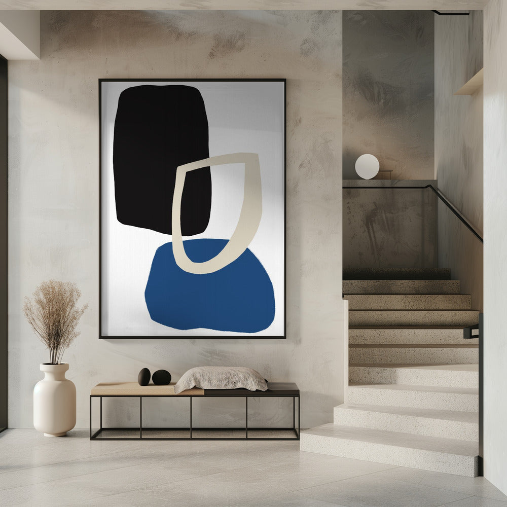 Colorful Bold Geometric Shapes | Poster