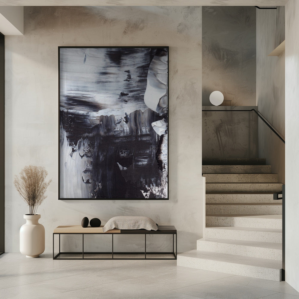 Monochrome Whirl | Poster