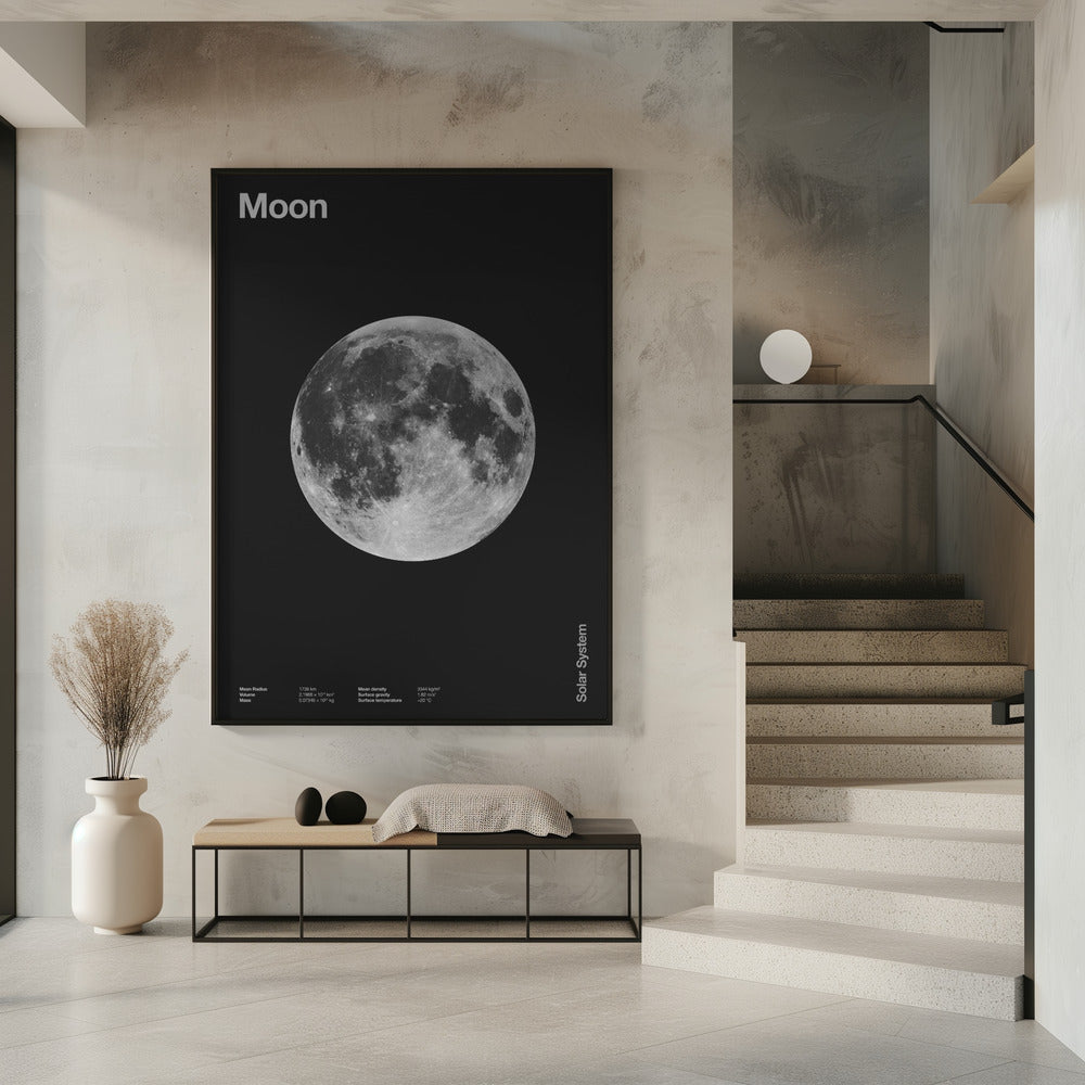 Solar System Moon | Poster