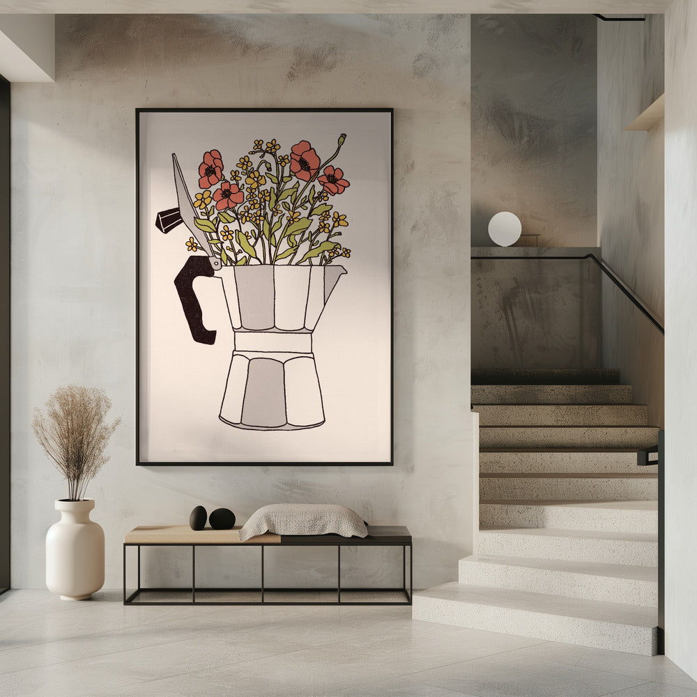 Moka Flowers | Poster