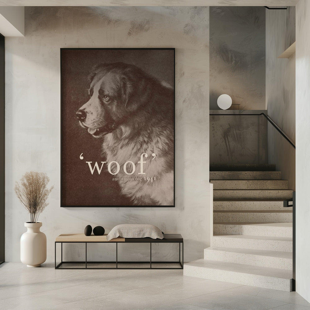 Famous Quote Dog | Poster