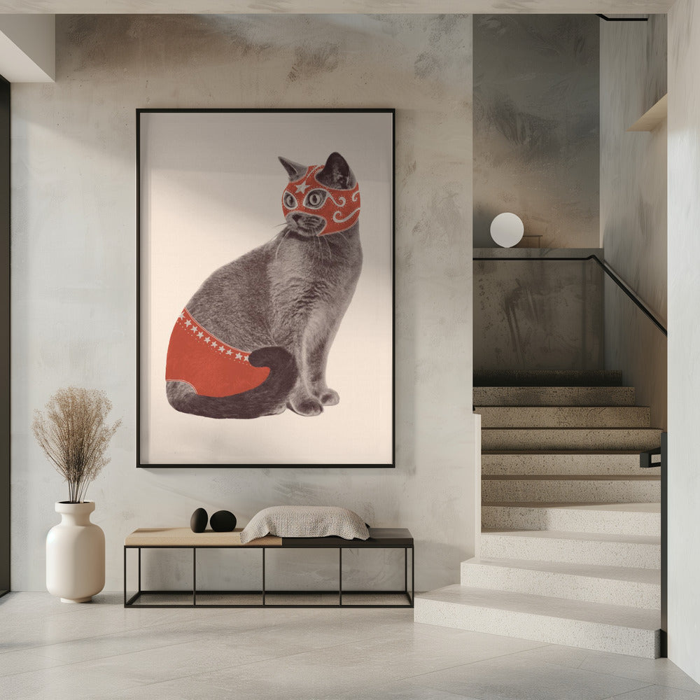 Chat Catcheur | Poster