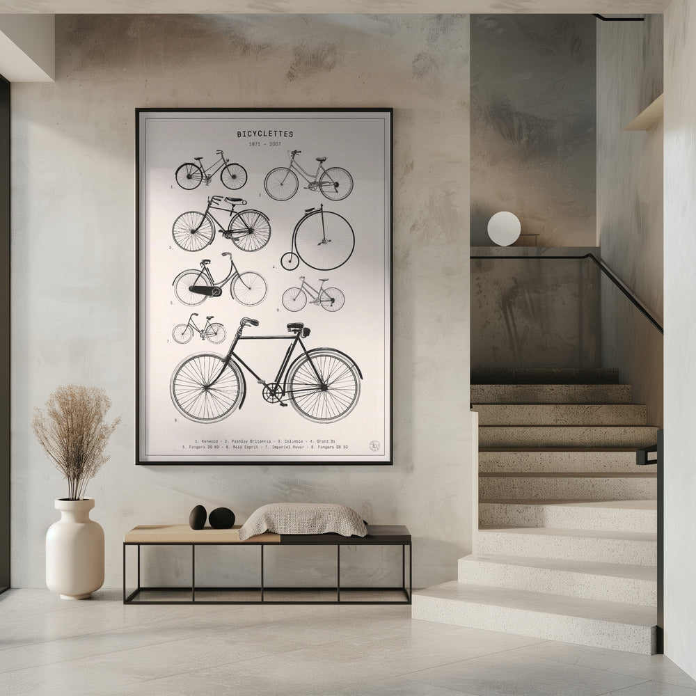 Bicyclettes | Poster