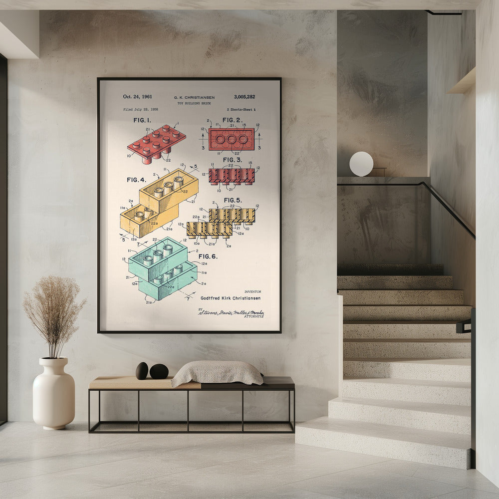 Lego Colors | Poster