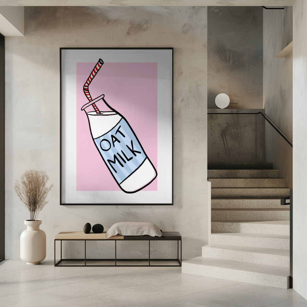 Oat Milk Delight | Poster