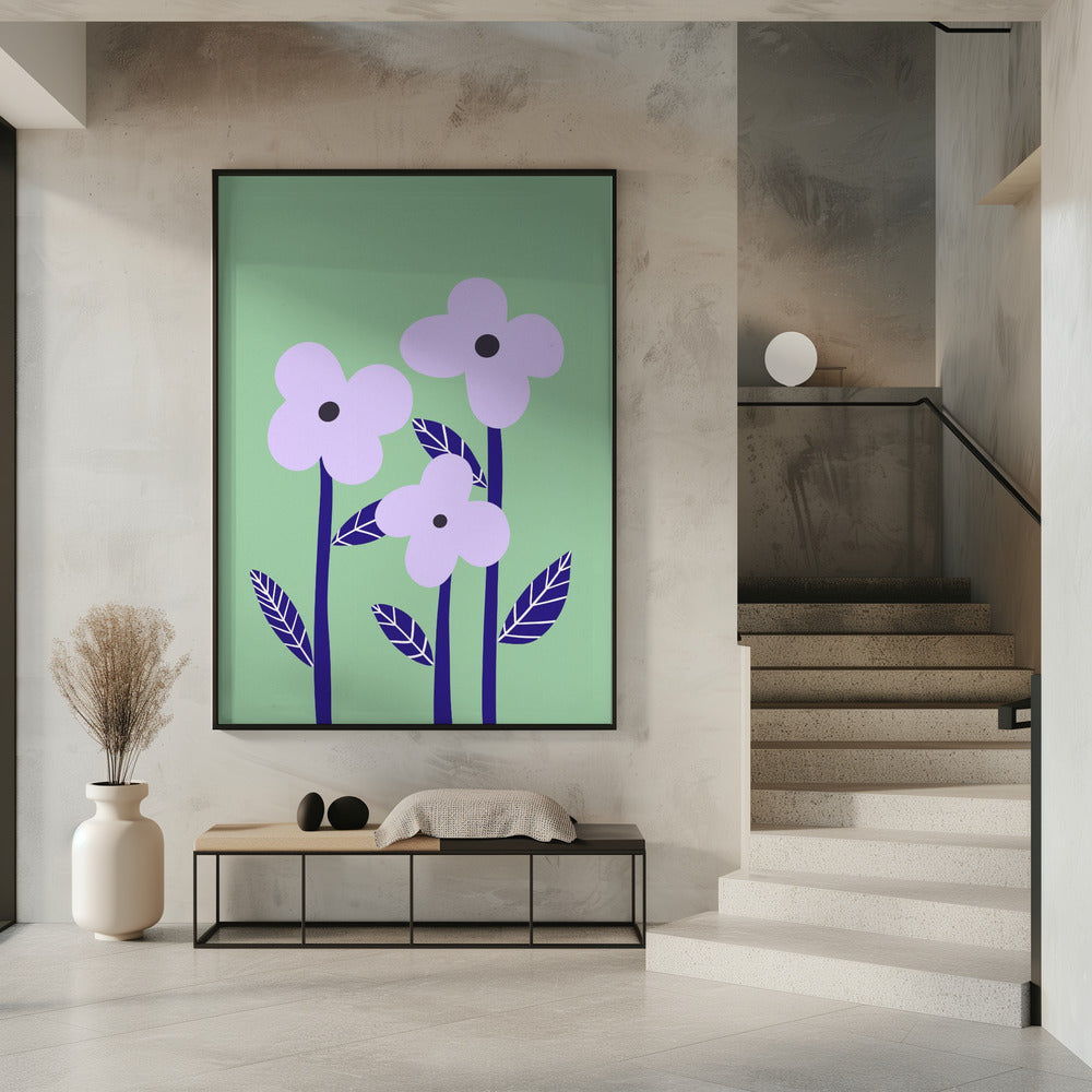 Violet Blossoms | Poster