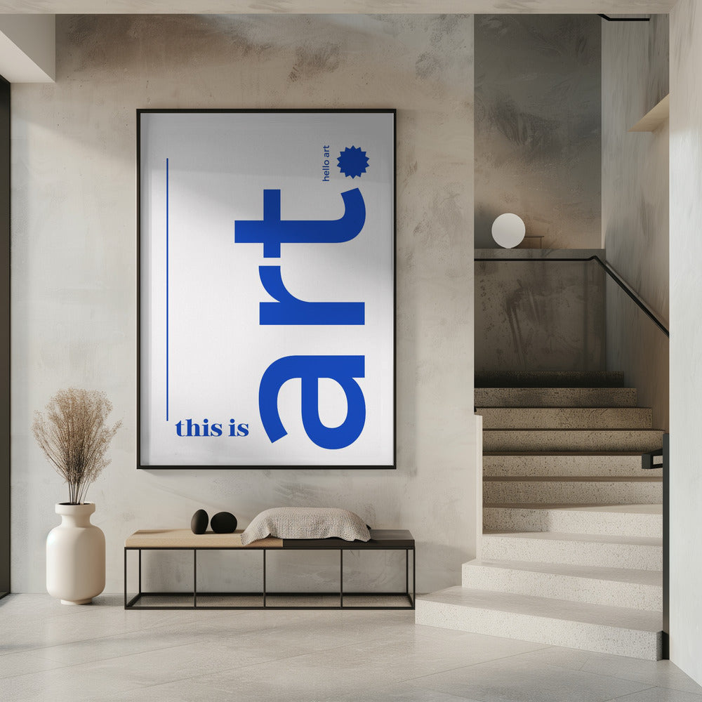 Hello Bold Typography | Poster