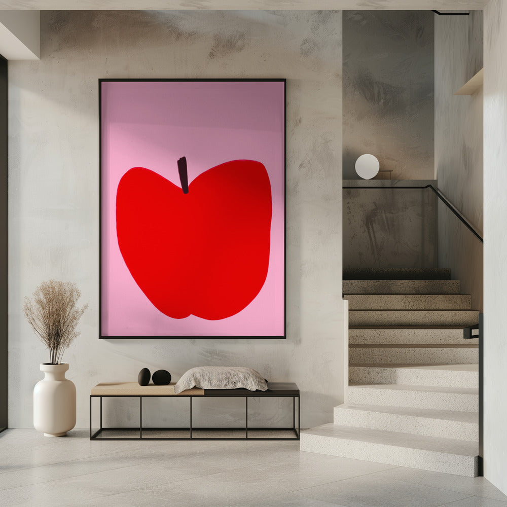 Crimson Simplicity | Poster